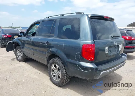 2005 Honda Pilot Ex из США, поврежденный, VIN 5FNYF18435B015485